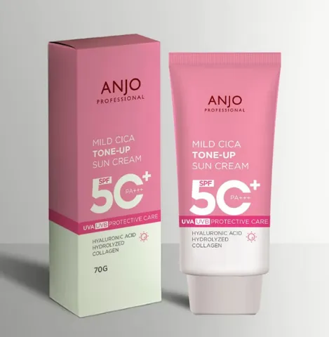 Kem chống nắng Anjo Professional Mild Cica Tone - Up Sun Cream SPF50+ PA+++