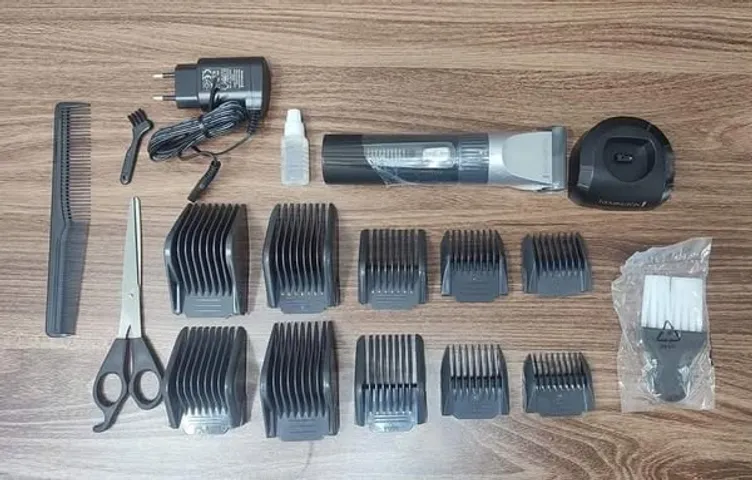 Tông Đơ Cắt Tóc Remington HC5810 - Chuyên Nghiệp Có Lưỡi Gốm, 10 Lược, Chạy Pin Lithium, Thời Gian Hoạt Động 50 Phút