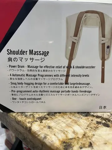 Máy Massage Vai Gáy FUJIKIMA FJ 264K - Thiết Bị Chăm Sóc Sức Khỏe, Giúp Giảm Đau & Thư Giãn Cơ Thể, Massage Hiệu Quả Tại Nhà