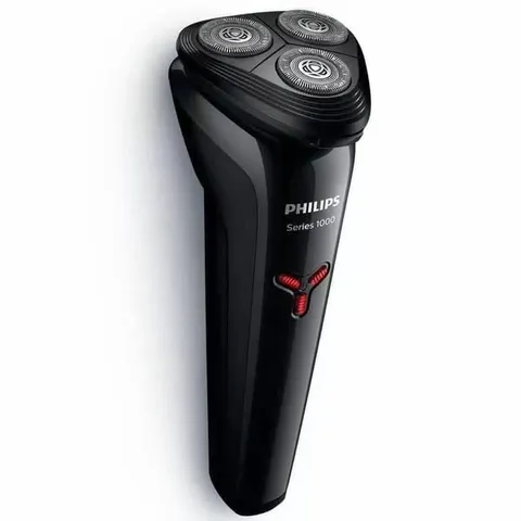 Máy cạo râu Philips S1103/02 - Cạo khô và ướt, chống nước IPX7, lưỡi tự mài, đầu cạo linh hoạt, cạo sạch dễ dàng và an toàn cho da