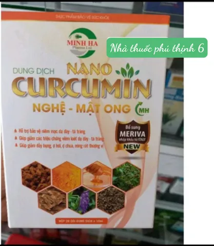 Nano Curcumin Nghệ Mật Ong 20 Gói - Hỗ Trợ Tiêu Hóa, Giảm Đầy Bụng, Viêm Loét Dạ Dày, Chống Acid Dịch Vị VITA OF AMERICA