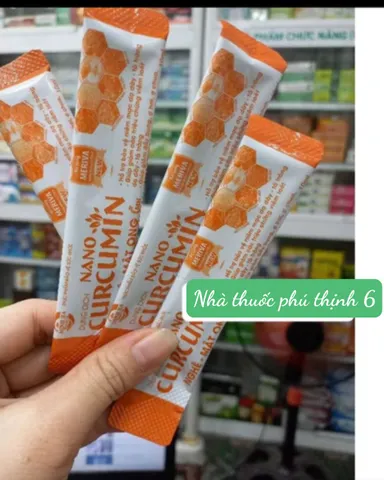 Nano Curcumin Nghệ Mật Ong 20 Gói - Hỗ Trợ Tiêu Hóa, Giảm Đầy Bụng, Viêm Loét Dạ Dày, Chống Acid Dịch Vị VITA OF AMERICA