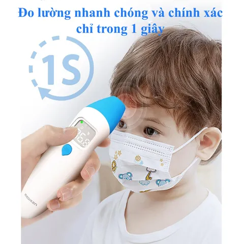 Nhiệt Kế Hồng Ngoại Mediken PC816 Nhật Bản - 2 Chức Năng Đo Trán, Tai, Đo Nhanh Chỉ Trong 1 Giây, Chức Năng Ghi Nhớ 32 Lần