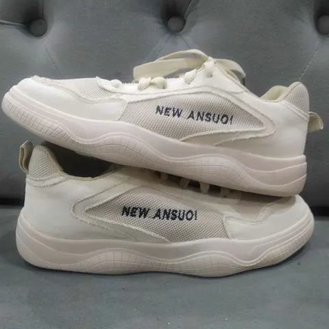 Giày Thể Thao Nam G9 Vải Kem Thời Trang - Sneaker Nam Phong Cách Dễ Phối Đồ, Đi Học, Đi Chơi