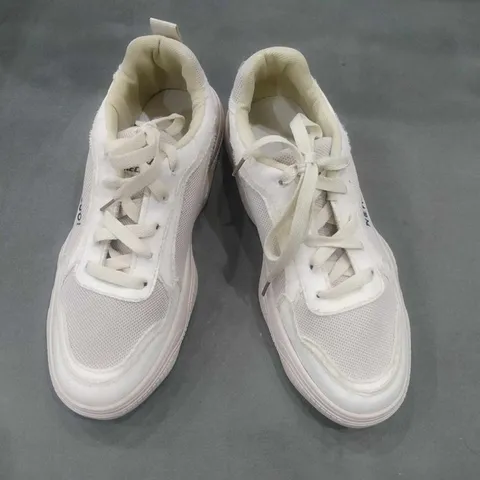 Giày Thể Thao Nam G9 Vải Kem Thời Trang - Sneaker Nam Phong Cách Dễ Phối Đồ, Đi Học, Đi Chơi