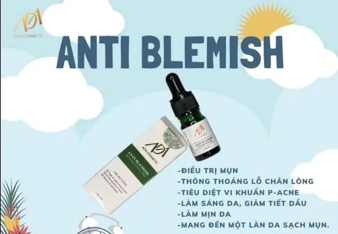Bộ Đôi Serum mụn ANTI BLEMISH – ANTI ACNE 10+ ADA Group