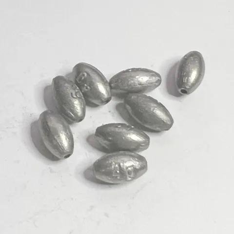[Ảnh thật]10 viên chì câu cá, chì tròn xuyên tâm nguyên khối chất lượng, trọng lượng chuẩn - Vuabinhnuoc