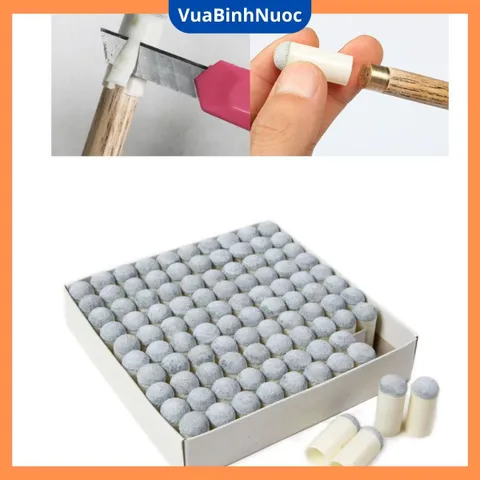 Đầu cơ bida , đầu bọc cơ bida 13mm, đầu bọc cơ bản dùng trong tập luyện - vuabinhnuoc
