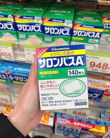 Miếng Dán Salonpas Nhật - 140 Miếng