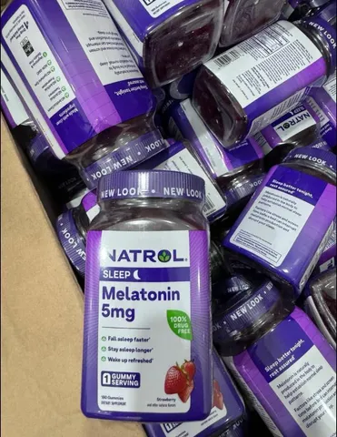 Kẹo dẻo ngủ Natrol 5Mg giúp ngủ sâu và ngon