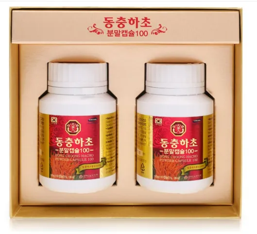 Viên uống Đông trùng hạ thảo Bio Apgold - Hỗ trợ miễn dịch và sức khỏe mắt (Hộp 2 lọ x 60 viên)