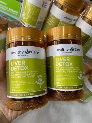Viên Uống Bổ Gan Liver Detox Healthy Care 100 Viên - Giải Pháp Bảo Vệ Gan Từ Úc, Thải Độc Tự Nhiên, Cải Thiện Chức Năng Gan