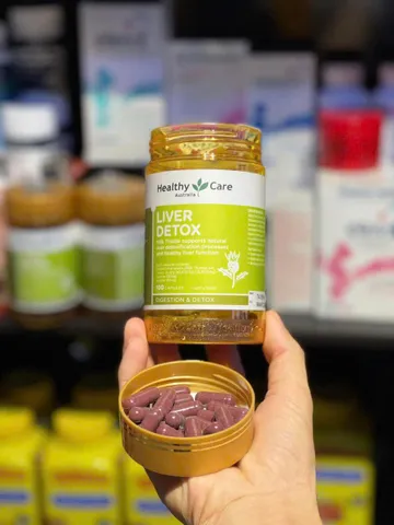 Viên Uống Bổ Gan Liver Detox Healthy Care 100 Viên - Giải Pháp Bảo Vệ Gan Từ Úc, Thải Độc Tự Nhiên, Cải Thiện Chức Năng Gan