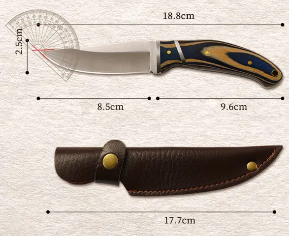 Dao Thái Gọt Đa Năng BBQ Japan Cao Cấp - Dụng Cụ Nhà Bếp Thông Minh, Lý Tưởng Cho Picnic và Dã Ngoại