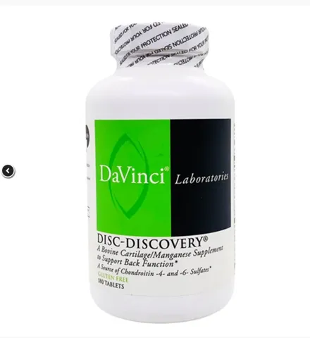 Viên uống Davinci Disc Discovery – Hỗ trợ thoái vị đĩa đệm 180 Viên Của Mỹ