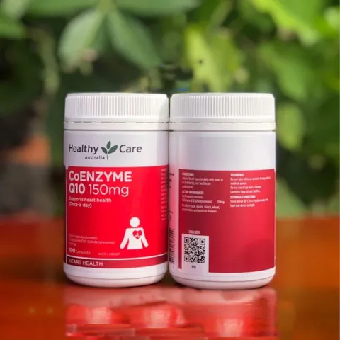 Viên Uống Healthy Care Coenzyme Q10 150mg 100 Viên Chính Hãng Úc – Thực Phẩm Bổ Sung Coenzyme Q10