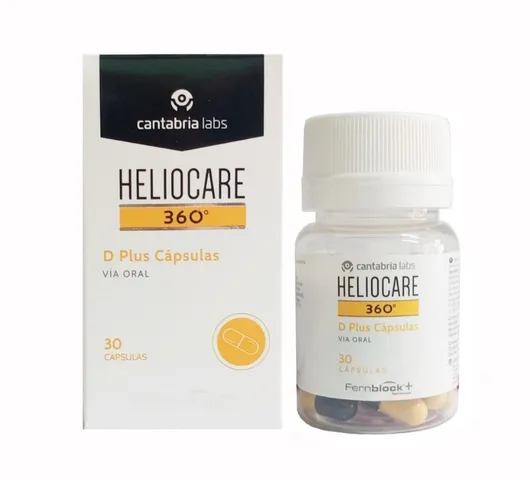Viên Uống Hỗ Trợ Chống Nắng Heliocare 360° D Plus Capsules 30 Viên