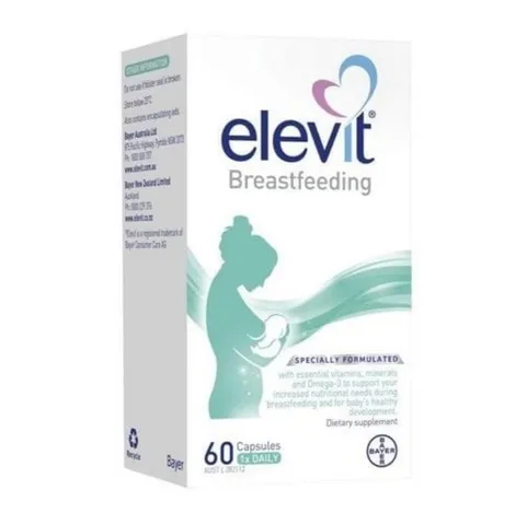 Vitamin bầu elevit tổng hợp bổ sung khoáng chất cho phụ nữ sau kinh 60 viên 