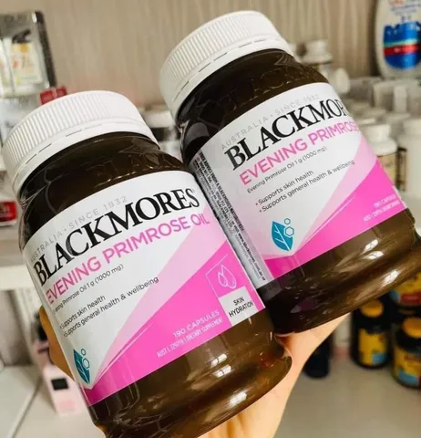 Tinh Dầu Hoa Anh Thảo Blackmores 1000mg - Hỗ Trợ Cân Bằng Nội Tiết và Chăm Sóc Da - 190 Viên Nhập Khẩu Úc
