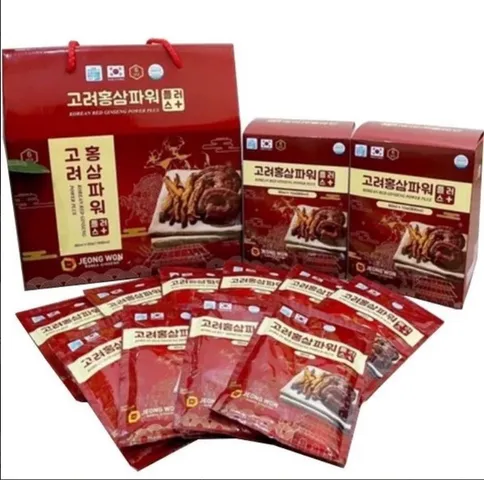 Nước uống hồng sâm linh Plus linh chi Samsung Hàn Quốc  20 gói * 80ml