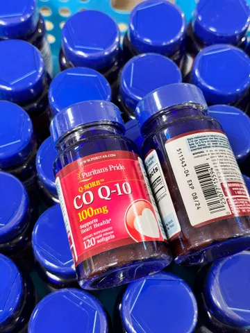 Viên uống bổ tim Coenzym Q10 120mg Puritan's Pride 120 viên