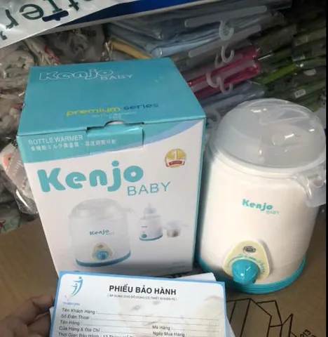Máy Hâm Nóng Sữa & Thức Ăn Cho Bé KENJO KJ-02 - Thiết Kế Nhỏ Gọn, Tiết Kiệm Điện, An Toàn Cho Trẻ Nhỏ, Công Nghệ Nhật Bản