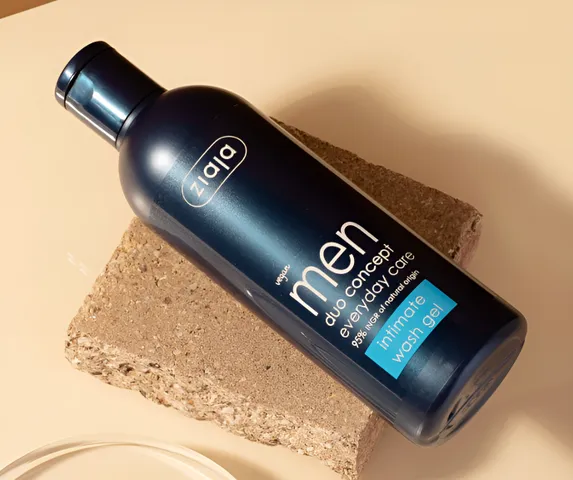 Dung Dịch Vệ Sinh Intimate Nam Giới Ziaja Men Duo Concept 300ml - Làm Sạch, Khử Mùi, Dưỡng Ẩm, Phù Hợp Mọi Đối Tượng