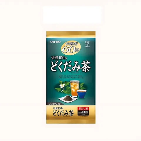 Trà Diếp Cá Orihiro 60 Gói - Hỗ Trợ Thanh Nhiệt, Thải Độc, Làm Đẹp Da, Detox Tự Nhiên Từ Nhật Bản