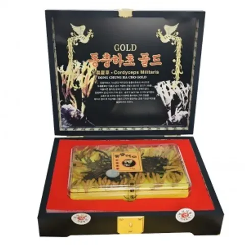 Đông Trùng Hạ Thảo Nguyên Con Cordyceps Militaris Dong Chung Ha Cho Gold Hàn Quốc