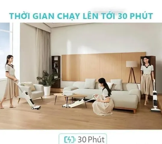 Máy Hút Bụi Lau Sàn Yoniev U7s - Thiết Bị Dọn Dẹp Thông Minh 2 Trong 1, Tính Năng Giặt Giẻ Tự Động, Tiết Kiệm Thời Gian Và Công Sức