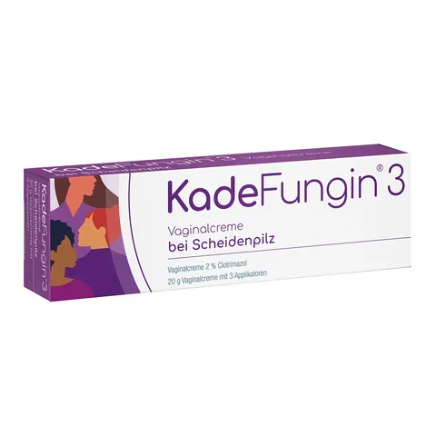 Viên đặt + Kem bôi phụ khoa KadeFungin 3 Kombi Packung Đức