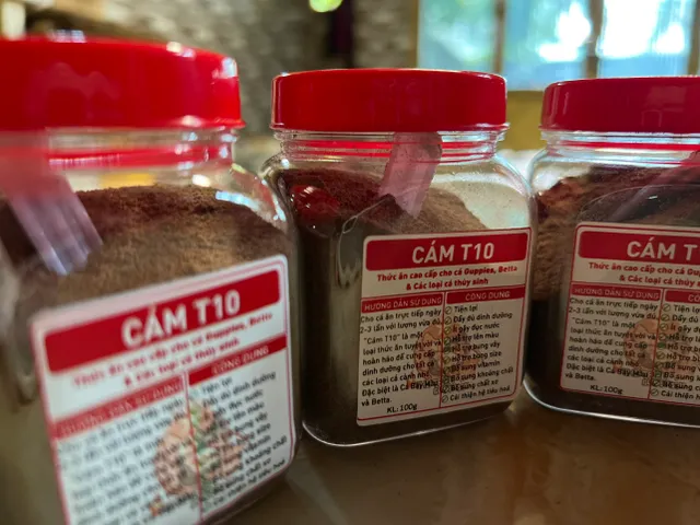 Cám trộn T10 - Thức ăn dinh dưỡng cho cá Guppy, Betta và thủy sinh - Hỗ trợ lêm màu, nhanh lớn, cải thiện tiêu hóa
