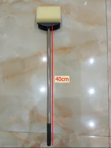 Cây Cọ Rửa Vệ Sinh Hồ Cá Thủy Sinh Dài 45cm - INOX Chất Lượng Cao Chuyên Dụng Cho Bể Cá Cảnh, Đồ Dùng Hỗ Trợ Vệ Sinh