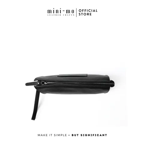 Túi Đeo Chéo MINI-MO M-YTHICAL Da Bò Black Patent Cao Cấp, Phong Cách Trẻ Trung Hiện Đại. SBAG-03