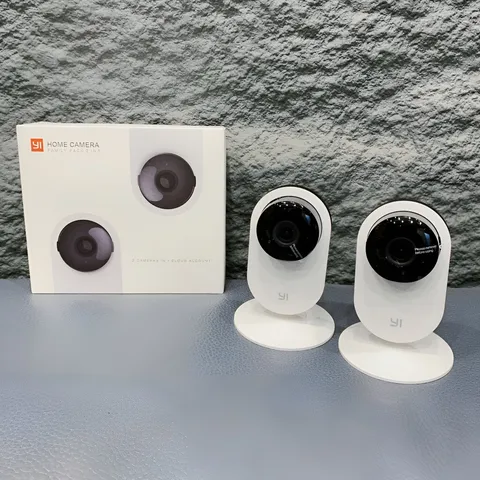Bộ 2 Camera An Ninh Xia0 mi Yi 720p HD - Giải Pháp An Toàn Tại Nhà, Quan Sát Ban Đêm, Hỗ Trợ Ứng Dụng iOS/Android