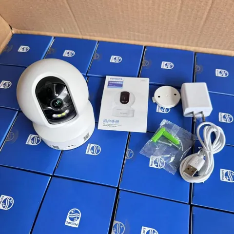 Camera An Ninh WiFi Philips 6000 Series TAI6000W - Giám Sát 360 Độ, Đàm Thoại Hai Chiều, Cảnh Báo Chuyển Động, Hỗ Trợ Ứng Dụng Việt Nam
