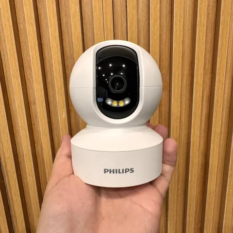 Camera An Ninh WiFi Philips 6000 Series TAI6000W - Giám Sát 360 Độ, Đàm Thoại Hai Chiều, Cảnh Báo Chuyển Động, Hỗ Trợ Ứng Dụng Việt Nam