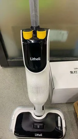 Máy Lau Nhà & Hút Bụi 2 Trong 1 Litheli - Công Nghệ Hiện Đại, 2 Pin Rời, Dung Lượng 8000mAh, Hoạt Động 40 Phút, Giải Pháp Vệ Sinh Tiện Lợi