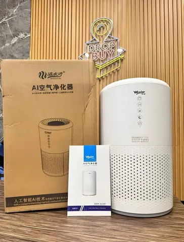 Máy lọc không khí AI300 Water System - Lọc sạch không khí, tạo ion âm, Loa Bluetooth, đèn UV khử khuẩn, công nghệ HEPA, điều khiển AI, thiết kế hiện đại