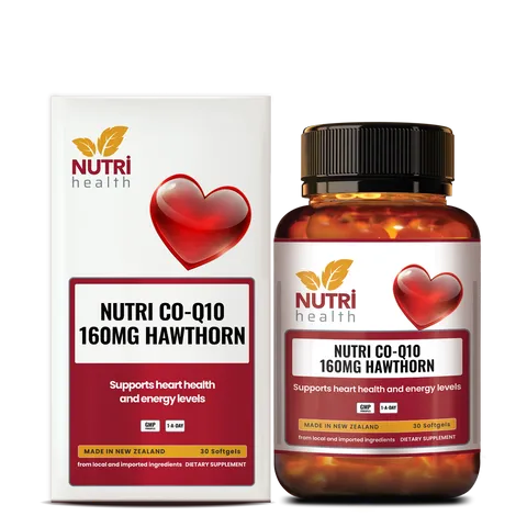 Viên Uống Bổ Tim Nutri CO-Q10 160MG 30 Viên - Hỗ Trợ Sức Khỏe Tim Mạch từ New Zealand, Bổ sung Coenzyme Q10 Tốt Nhấtt