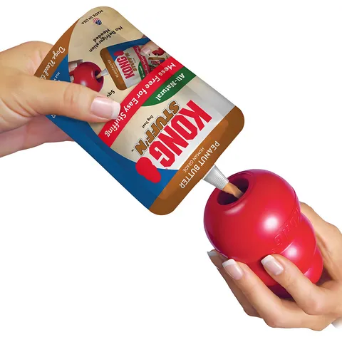 Gói Bơ Đậu Phộng KONG Stuff'N 170g - Thức Ăn Cho Chó, Bơ Đậu Phộng Tự Nhiên Dễ Dàng Nhồi Đồ Chơi, Món Ăn Kích Thích Trí Não Thú Cưng