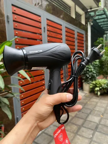 Máy Sấy Tóc Polaris PHD 1467 T - Nhỏ Gọn, Công Suất 1400W, Chức Năng Ion Hóa, Giúp Tóc Mềm Mượt, Thiết Kế Du Lịch Sang Trọng