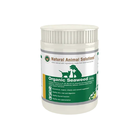 Khoáng Chất Tảo Biển Hữu Cơ Dinh Dưỡng Cho Thú Cưng - Natural Animal Solutions 300g, Tăng Cường Sức Khỏe Chó, Mèo, Ngựa