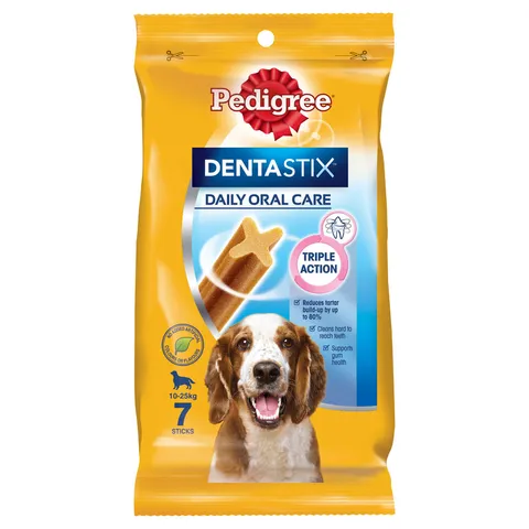 Bánh Thưởng Pedigree Dentastix Giúp Sạch Răng Cho Cún Cưng