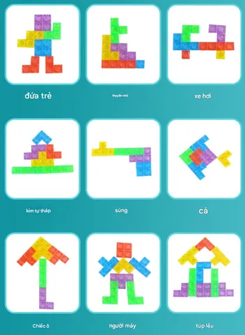 Đồ Chơi Xếp Hình 3D Tetris - Đồ Chơi Phát Triển Tư Duy Tương Tác Cho Trẻ Em Từ 3 Tuổi, Chất Liệu An Toàn, Sáng Tạo và Giải Trí
