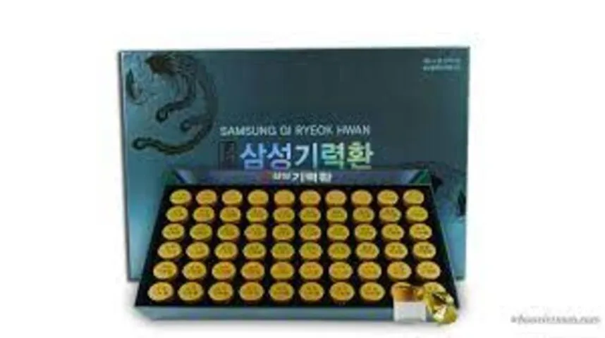 Viên An Cung Ngưu Hoàng Hoàn Samsung Pharm - Hỗ trợ tim mạch, cải thiện sức khỏe - Hộp giấy 60 viên từ Hàn Quốc