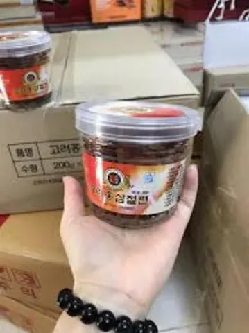 Hồng Sâm Thái Lát Tẩm Mật Ong Jeong Geun Sam Hàn Quốc 200g - Tăng Cường Sức Khỏe, Bổ Máu, Tăng Sức Đề Kháng