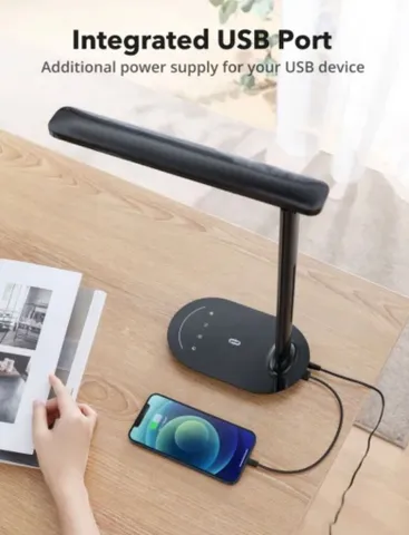 Đèn Học Chống Cận Taotronics TT-DL064 Pro - 5 Mức Sáng, 4 Chế Độ Màu, Tăng Giảm Ánh Sáng Đặc Biệt, Bảo Vệ Mắt - Đen