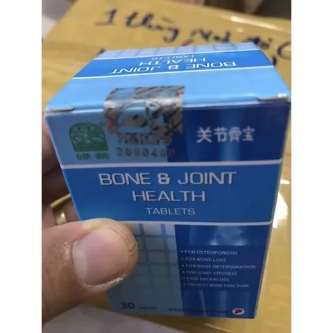 Viên Uống Hỗ Trợ Xương Khớp Bone Joint Health 30 Viên - Giảm Đau Viêm Khớp, Tê Bì Cơ Bắp, Bảo Vệ Khớp