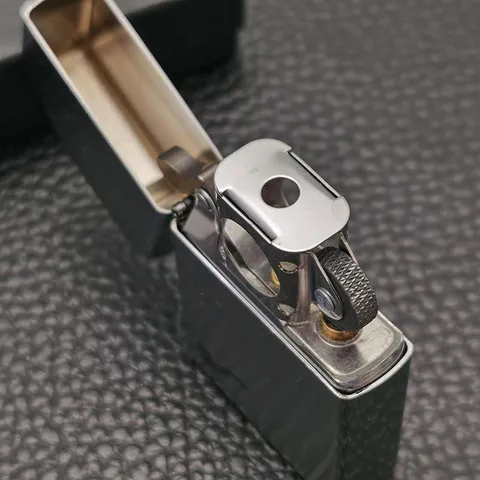 Bật Lửa Zippo 200PL Mạ Chrome Xước Vân Ngang Chuyên Dụng Hút Tẩu - Thiết Kế Độc Đáo, Bảo Hành Trọn Đời, Nhập Khẩu Chính Hãng Mỹ